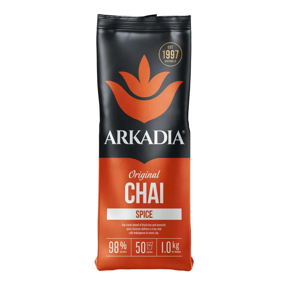 Arkadia Original Chai Spice package on a white background