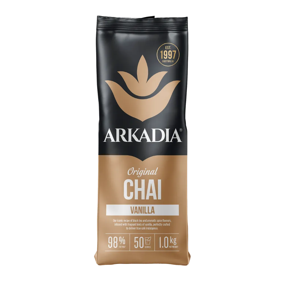 Arkadia Vanilla Chai 1kg front of packet