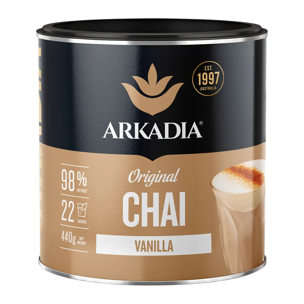 Arkadia original vanilla chai tea 440g