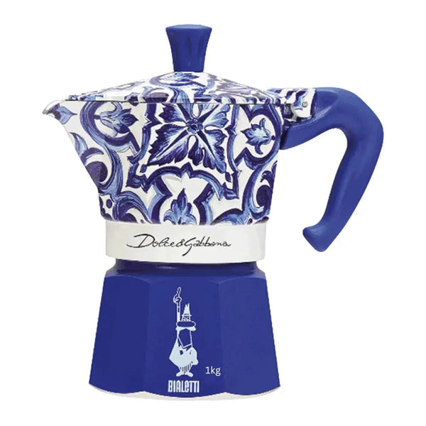 Bialetti Moka Express Dolce & Gabbana | Mediterranean Blue
