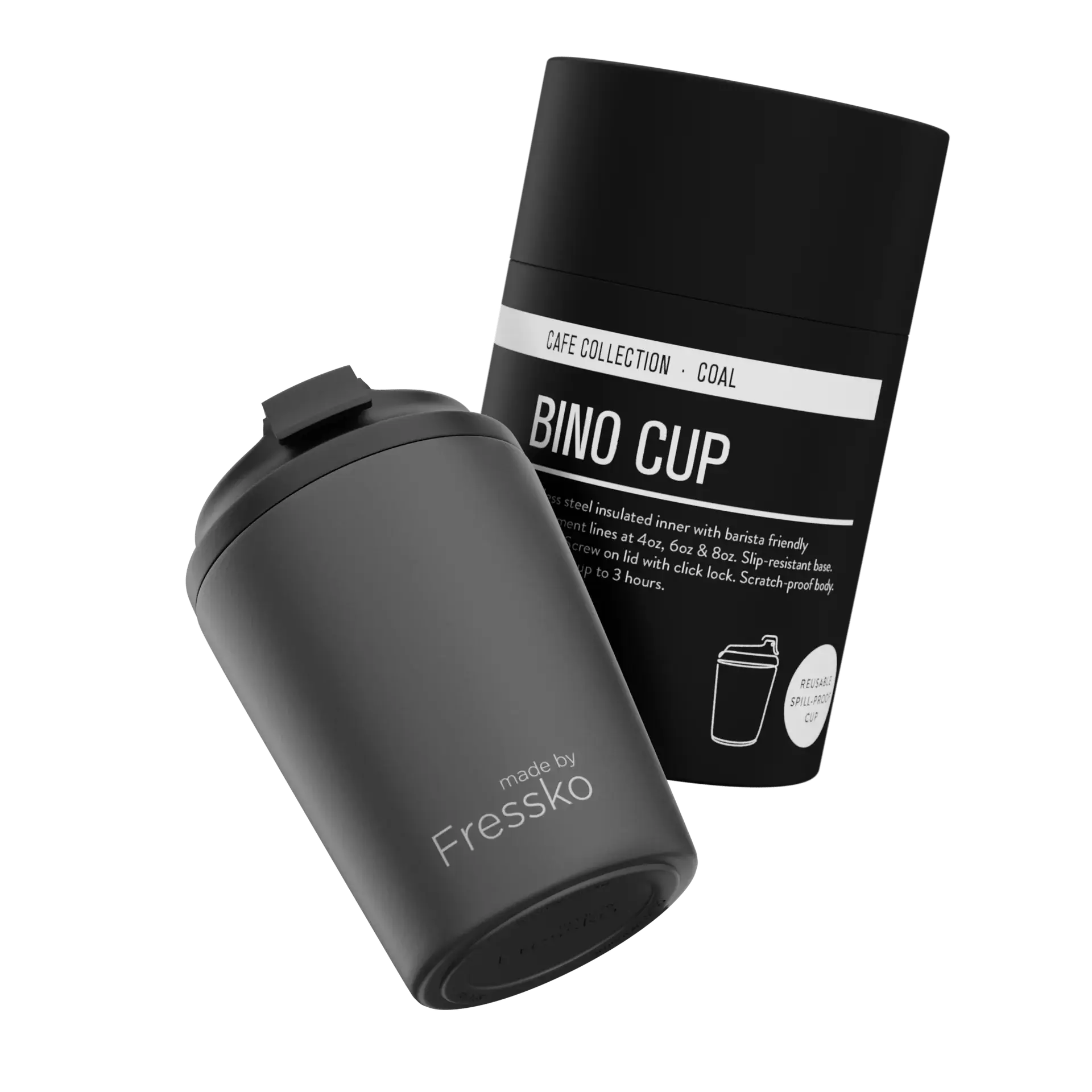 Fressko Reusable Cup - Coal