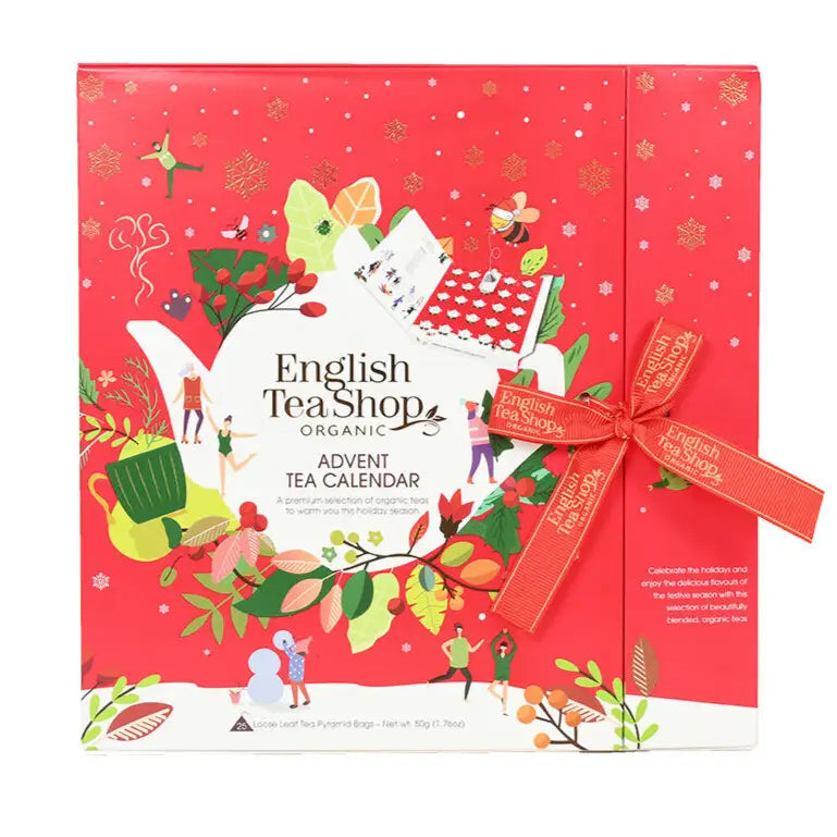 English Tea Shop Christmas Red Book Advent Calendar 2025
