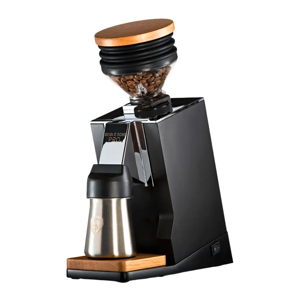 Eureka single-dose pro black coffee grinder