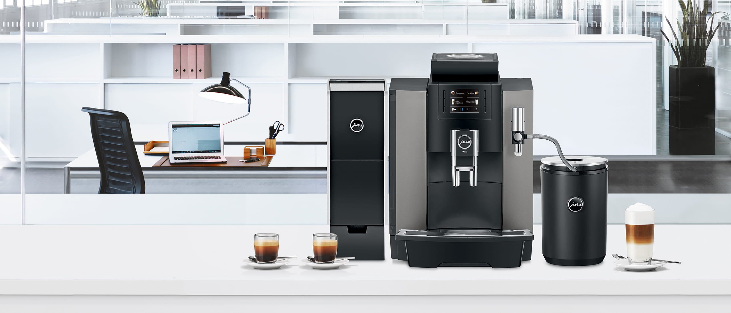 Optional extras offered with a commercial coffee machine purchase