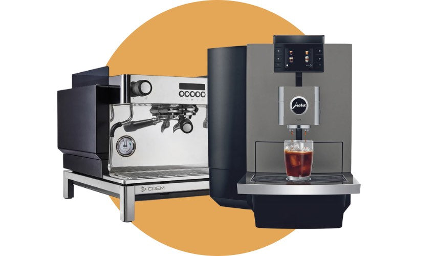 Hire a coffee machine for 20 - 50 staff