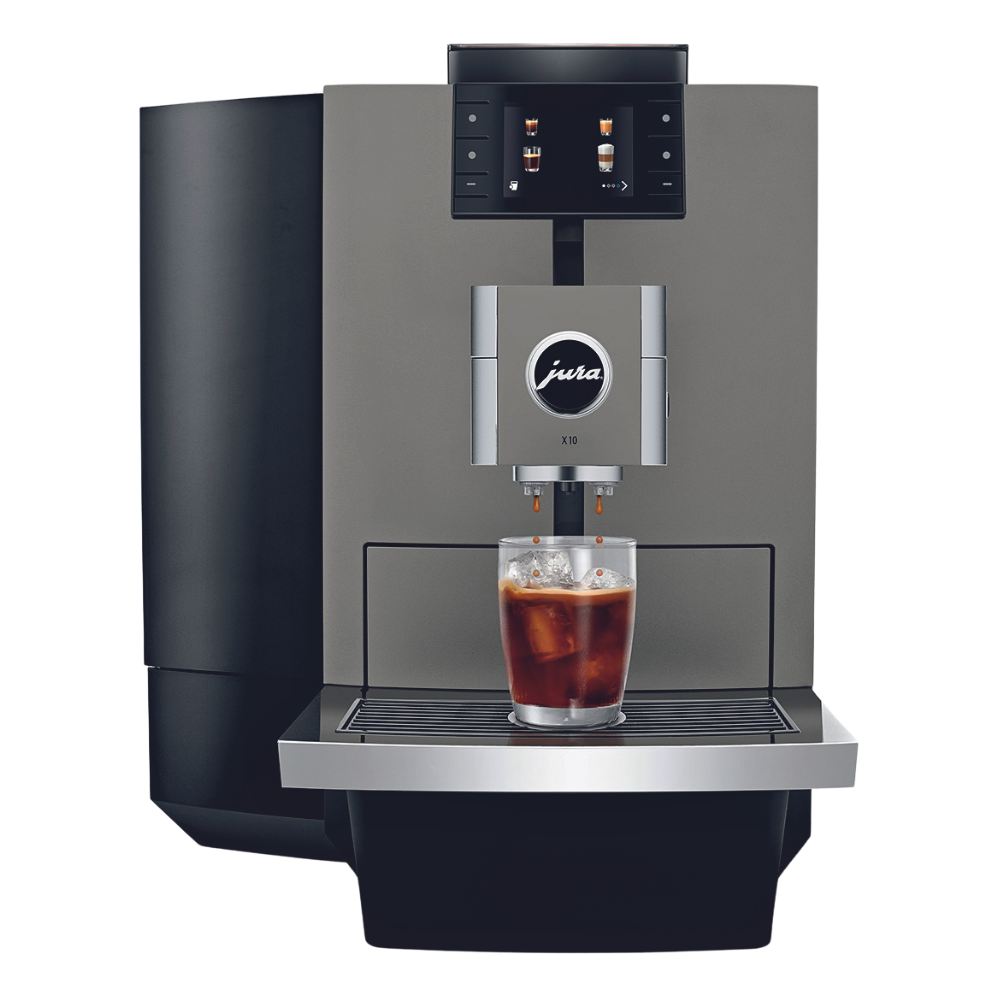 Jura X10 coffee machine rental package