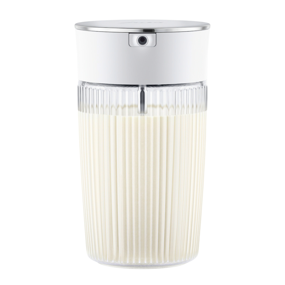 Jura glass milk carafe with milk