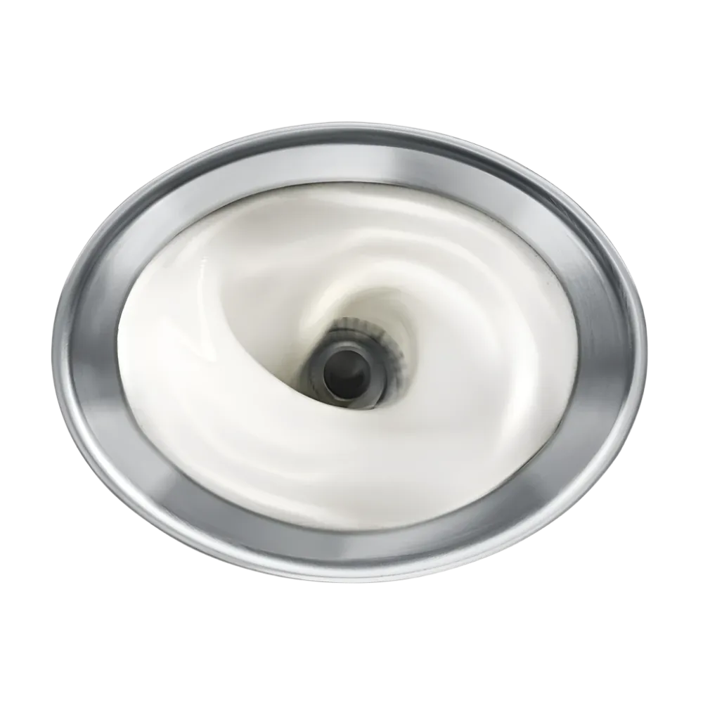 Jura milk frother with milk swirl