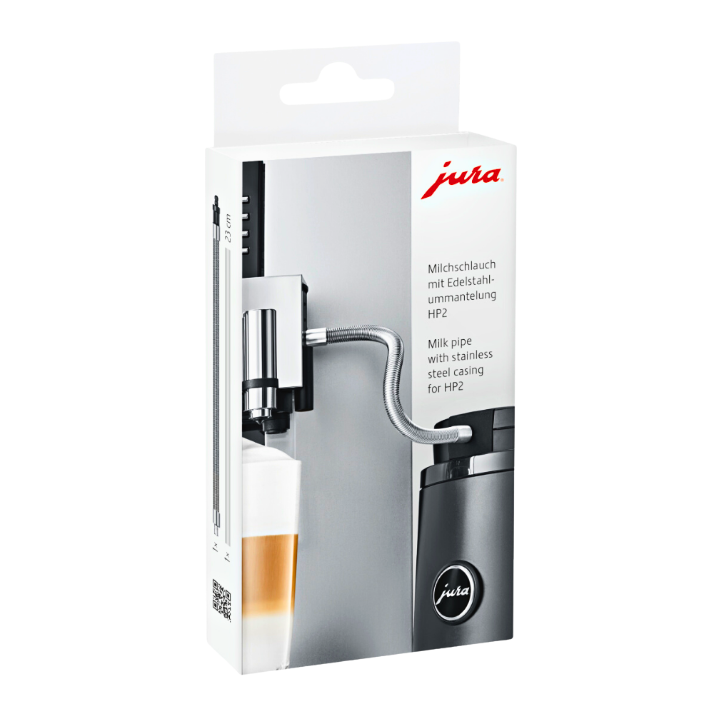 Jura milk pipe set with stainless casing HP2