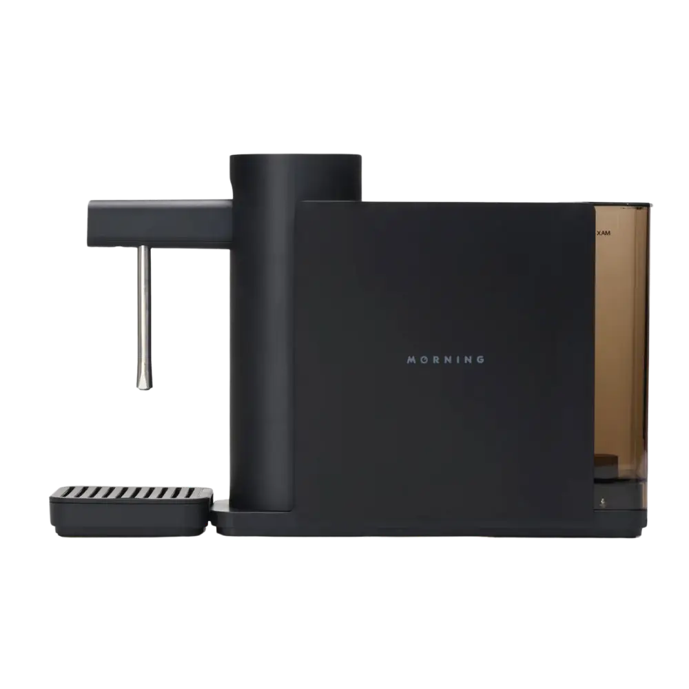 Morning Dream milk steam wand side view