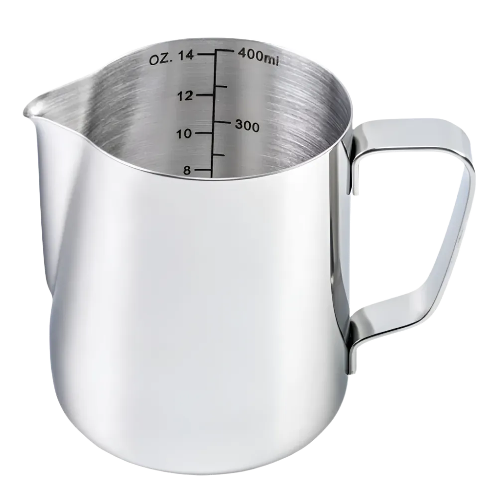Barista Progear steel milk frothing jug 400ml