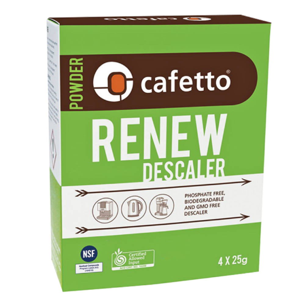 Cafetto Renew Descaler 4 x 25 grams Sachets