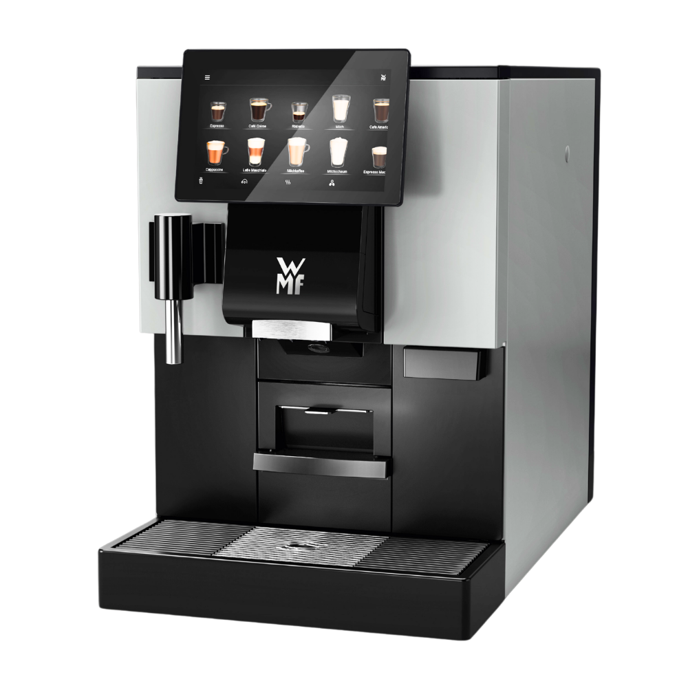 WMF Peak 50 coffee machine angle view