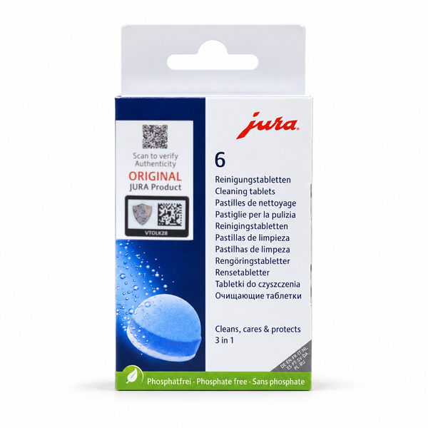 Jura 3-Phase Cleaning Tablets 6 pack