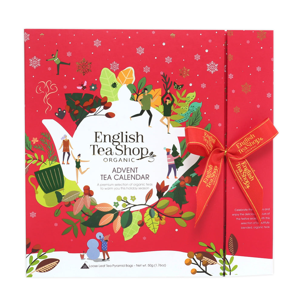 English Tea Shop Christmas Red Book Advent Calendar 2025