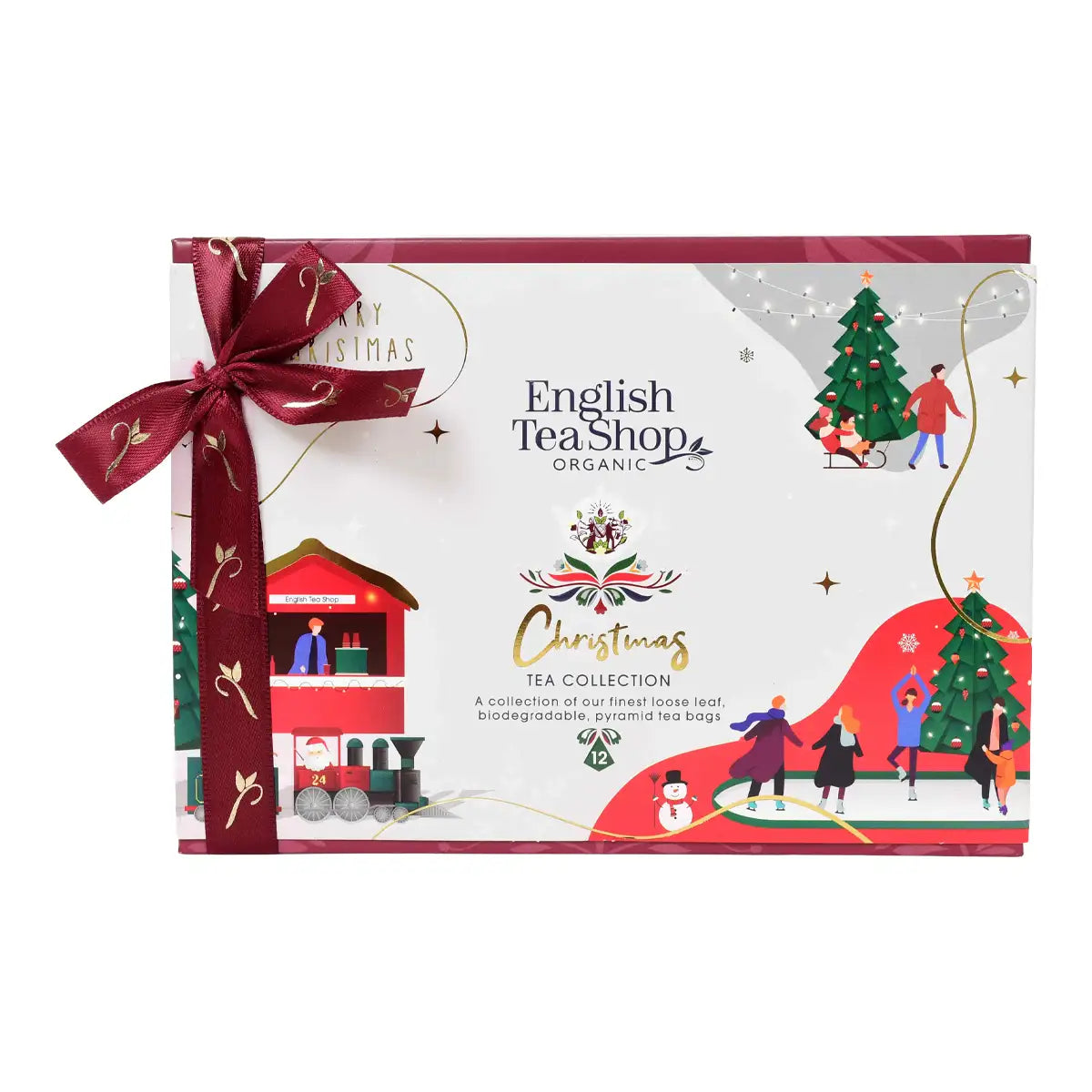English Tea Shop Christmas White Wonderland 2025