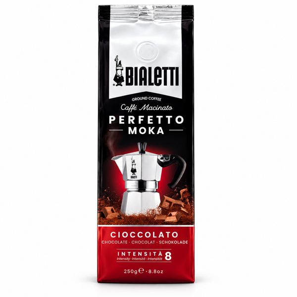Bialetti Perfetto Moka Chocolate Ground Coffee 250g