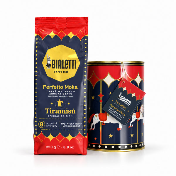 Bialetti Magico Ricordo Ground Coffee and Gift Tin 250g