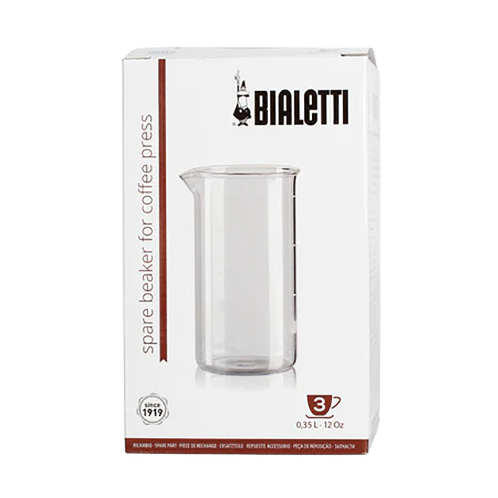Bialetti spare glass beaker for 3 cup coffee french press
