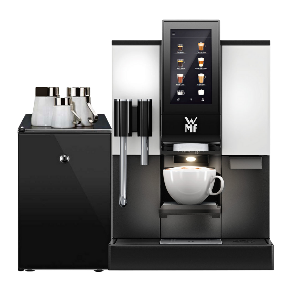 WMF-1100S-commercial-automatic-coffee-machine-with-milk-fridge