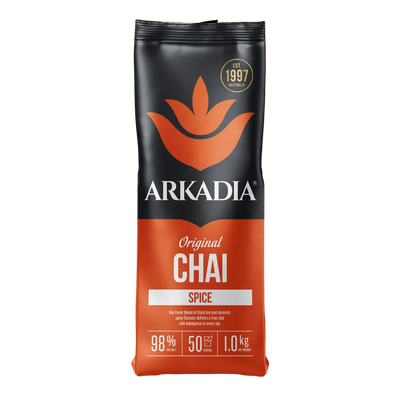 Arkadia Original Chai Spice package on a white background