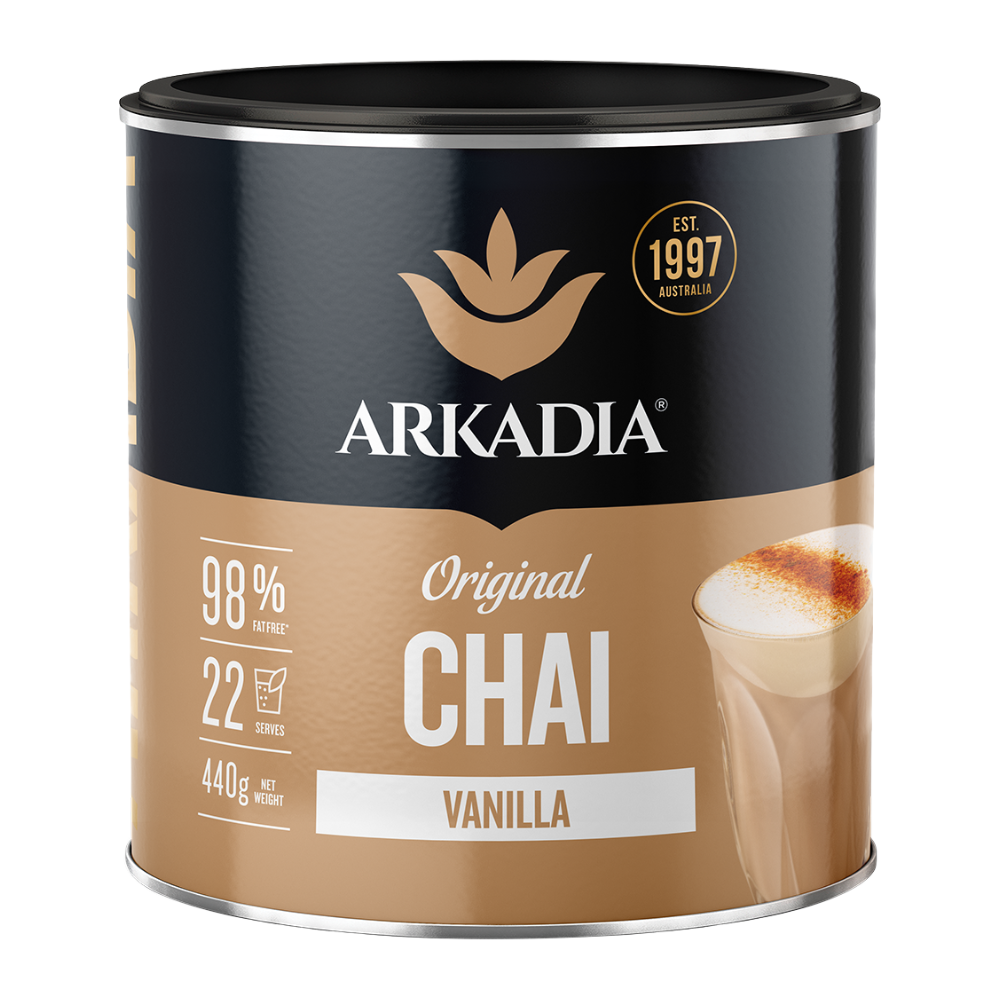 Arkadia original vanilla chai tea 440g