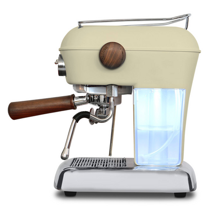 Ascaso Dream PID Cream home espresso machine side view