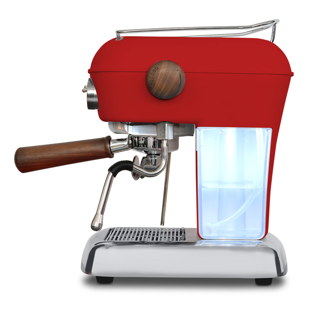 Ascaso Dream PID Red home espresso machine side view