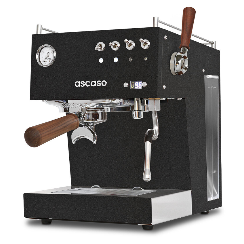 Ascaso Steel Duo PID Plus black home espresso machine