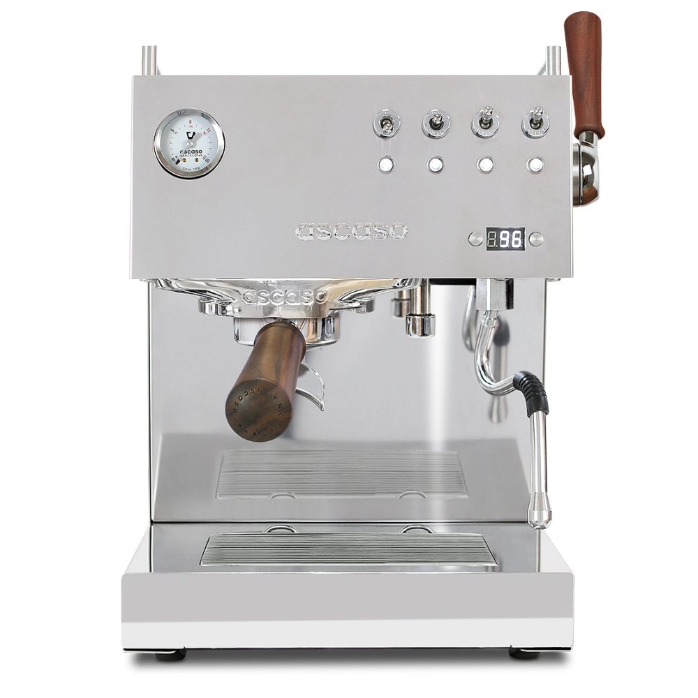 Ascaso Steel Duo PID Plus stainless steel home espresso machine
