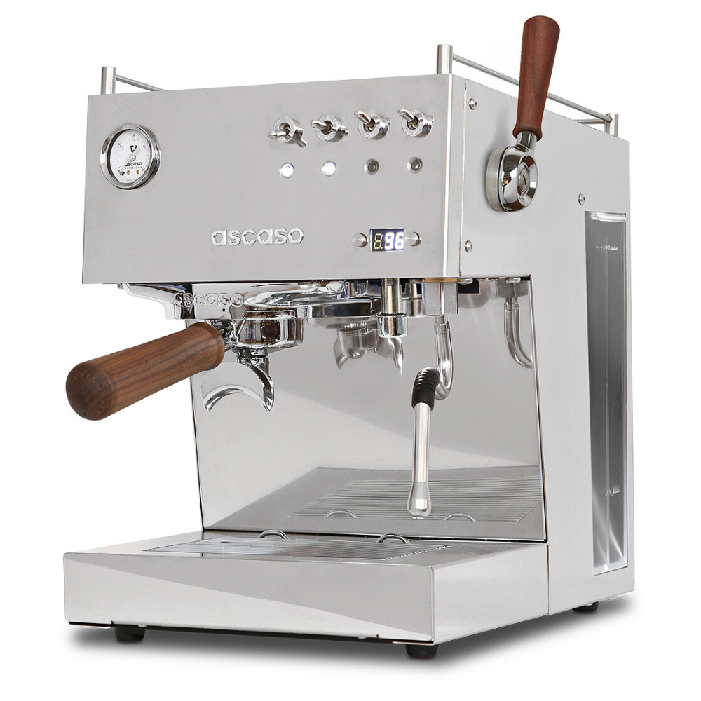 Ascaso Steel Duo PID Plus stainless steel home espresso machine