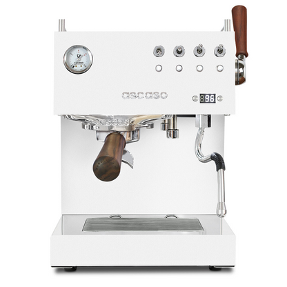 Ascaso Steel Duo PID Plus white home espresso machine