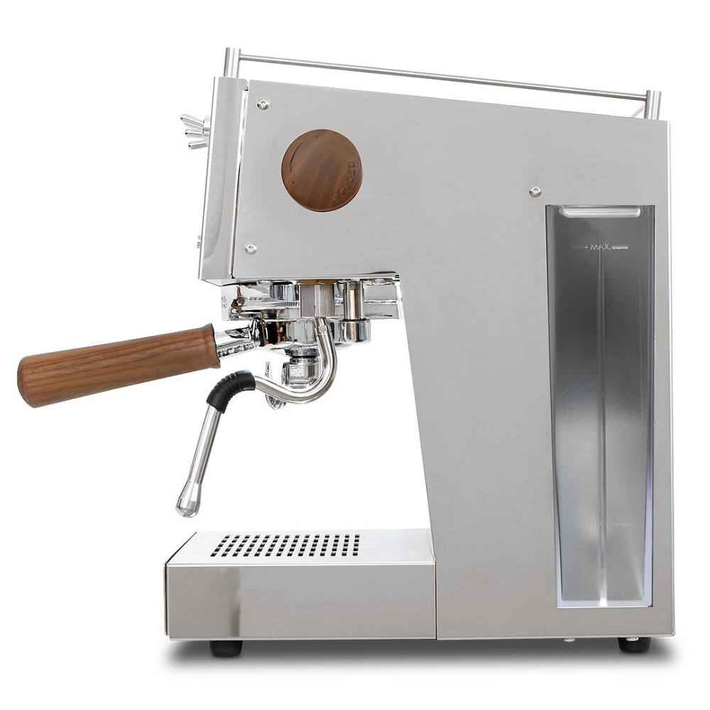 Ascaso Steel Duo PID Stainless Steel Home Espresso Machine side view