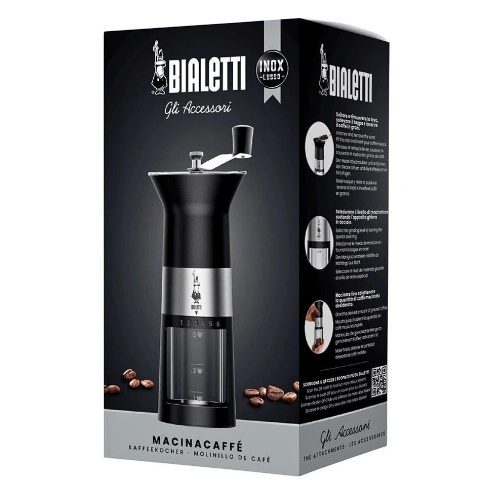 Bialetti premium coffee grinder box