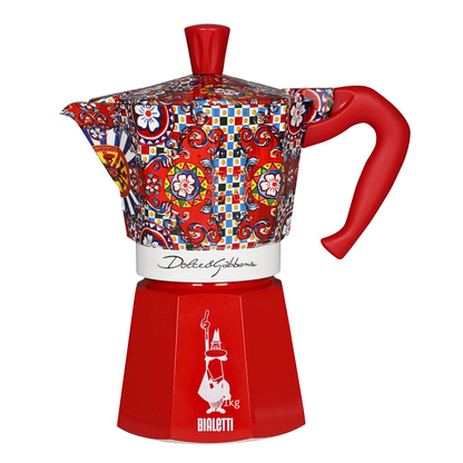 Bialetti Moka Express Dolce & Gabbana Sicilan Cart 6 cup