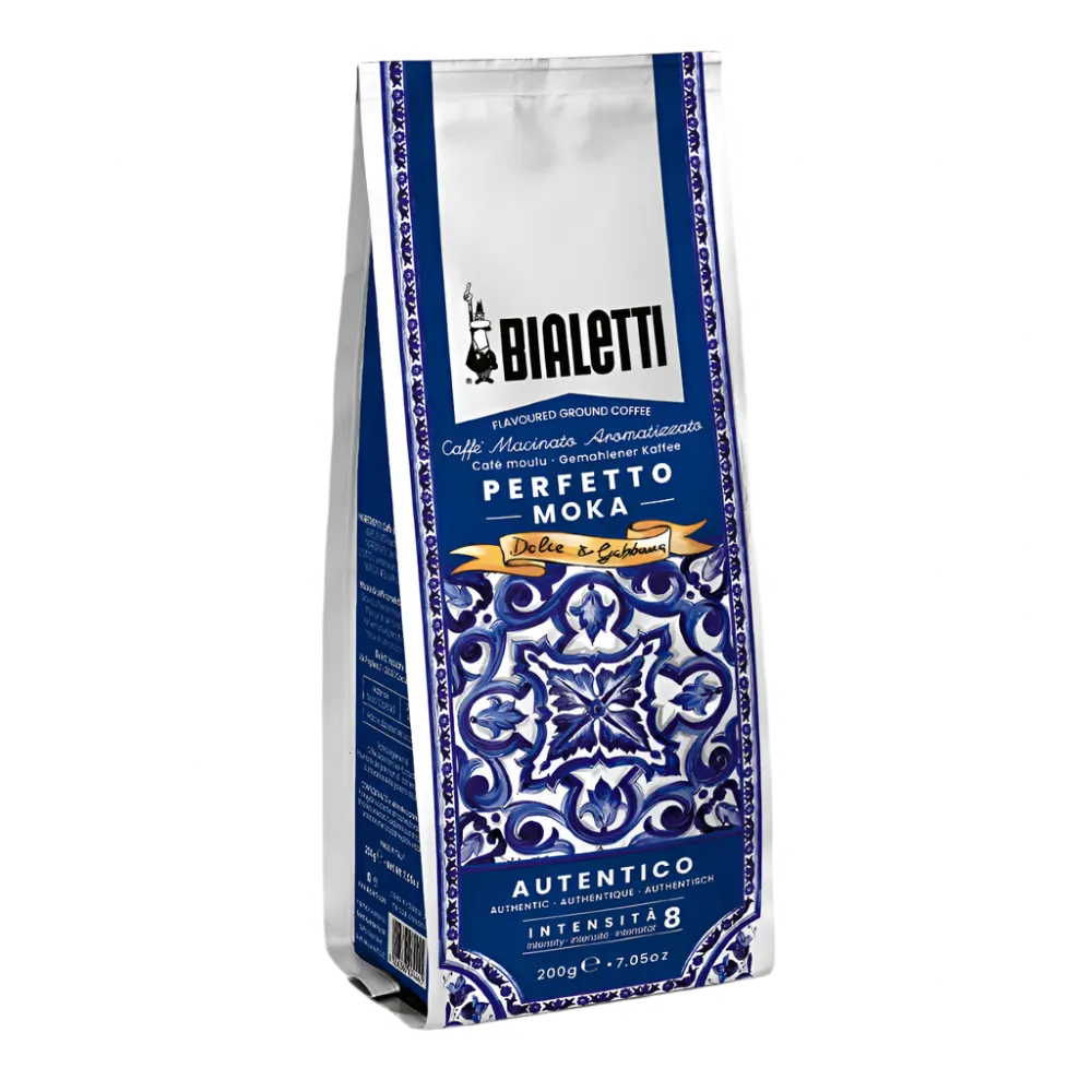 Dolce & Gabbana Bialetti Perfetto Moka Autentico Ground Coffee 200g