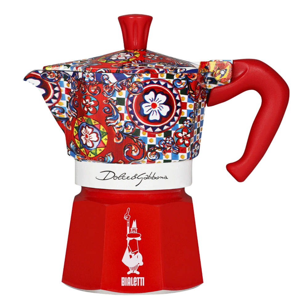 Bialetti Moka Express Dolce & Gabbana Sicilian Cart 3 cup