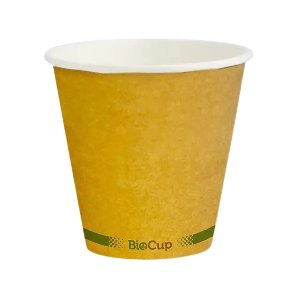 Paper Coffee Cup - Bio Cup 8oz Single Wall