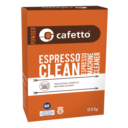 Cafetto espresso cleaner 12 x 5 gram sachets