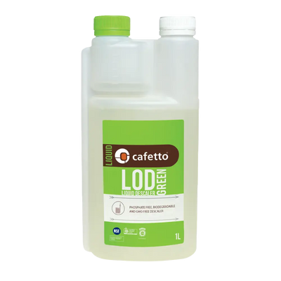 Cafetto Liquid LOD Green Descaler bottle 
