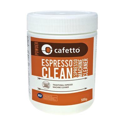 Cafetto Espresso Clean powder container on a white background