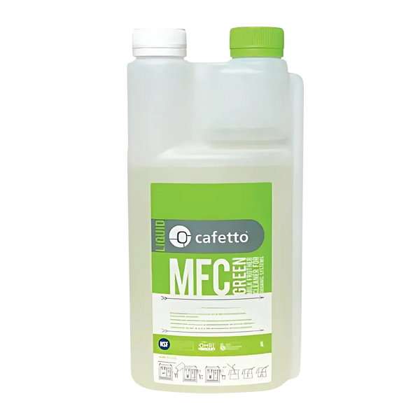 Cafetto Organic GREEN Milk Frother Cleaner 1 Litre