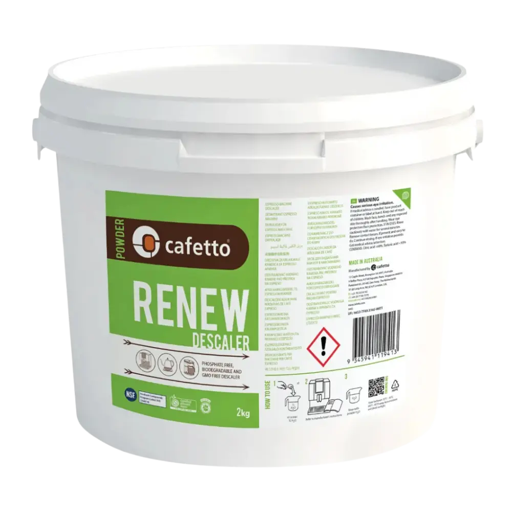 Cafetto renew descaler tub 2kg