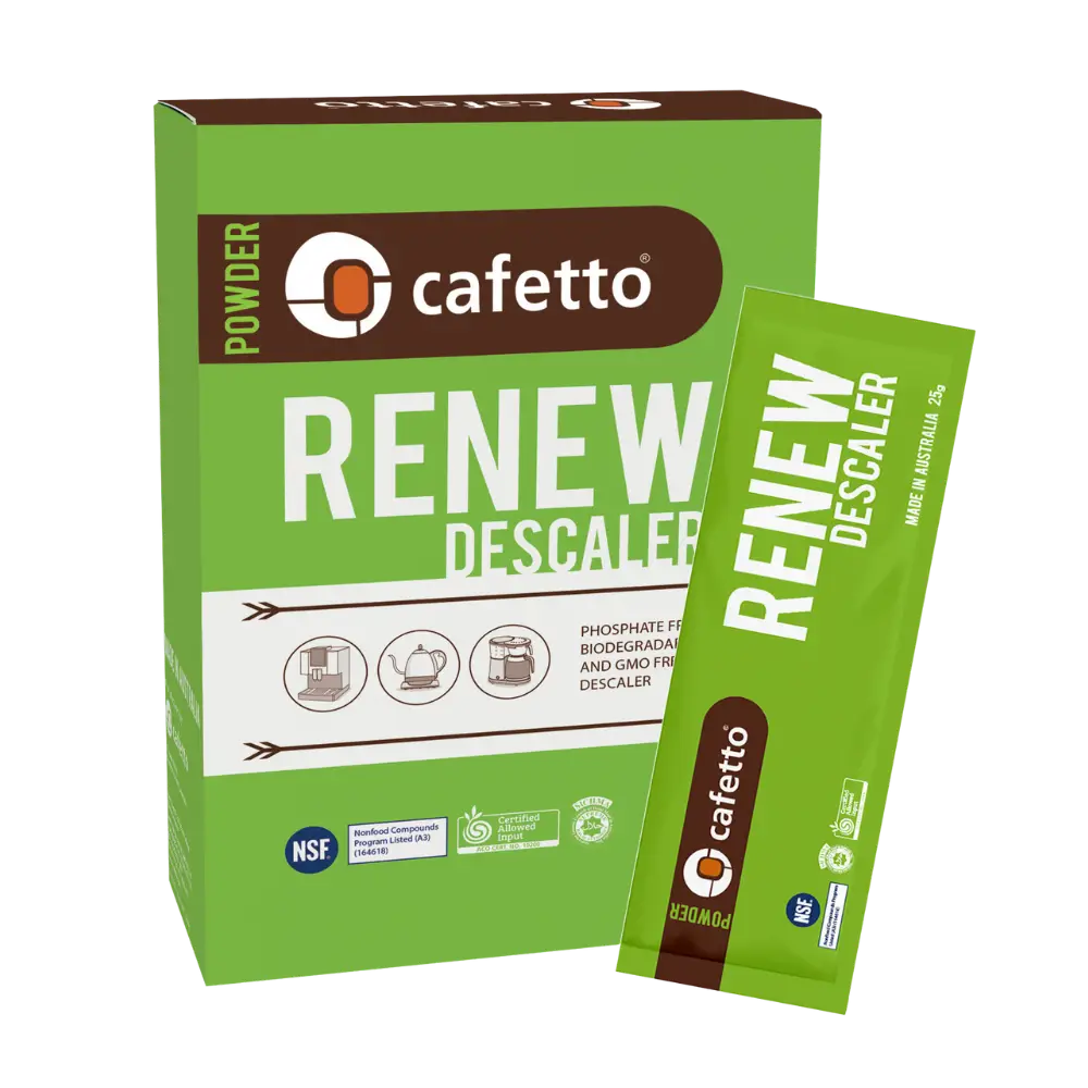 Cafetto Renew Descaler 6 x 25 gram