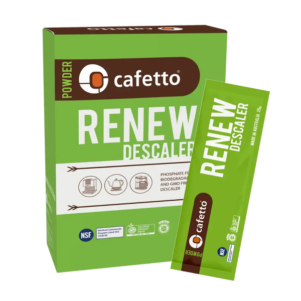 Cafetto Renew Descaler 6 x 25 grams Sachets