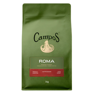 Campos Roma Espresso Blend Coffee Beans 1kg