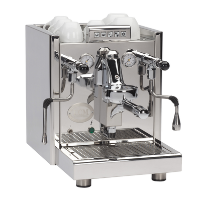 ECM Elektronika Profi Rotary coffee machine angle view