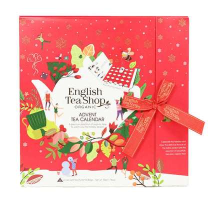 English Tea Shop Christmas Red Book Advent Calendar 2025
