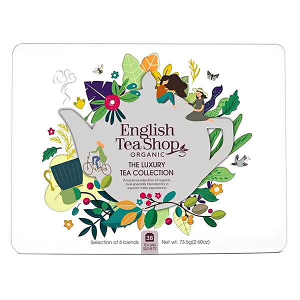 English Tea Shop Organic The Luxury Collection White Tin