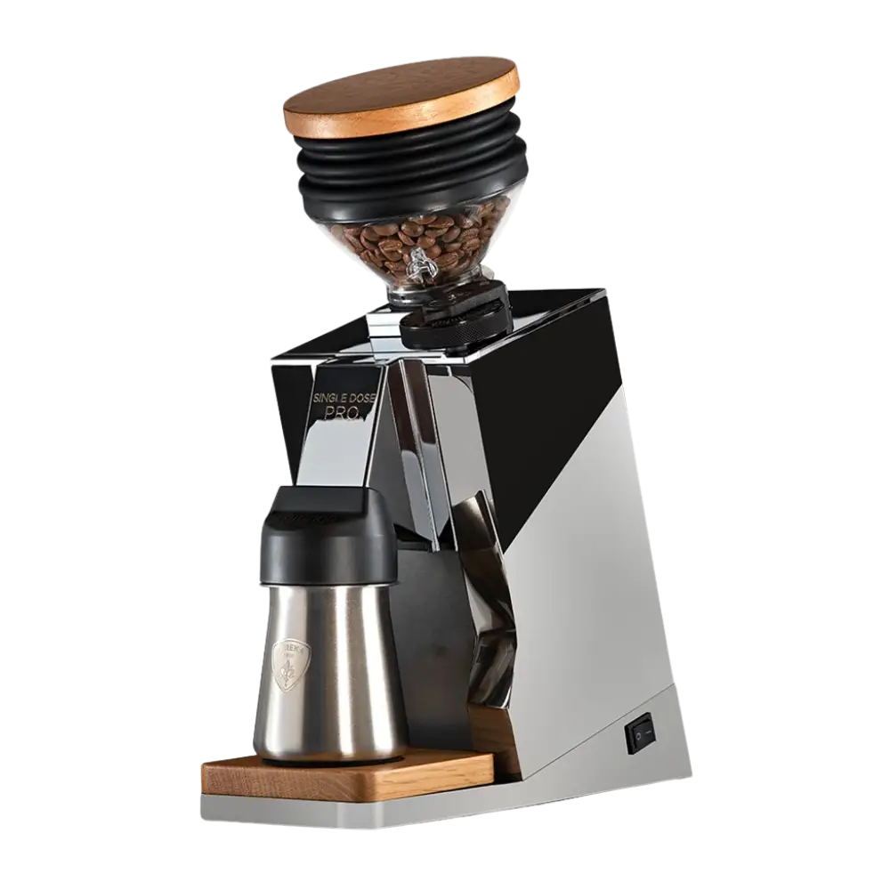 Eureka single-dose pro chrome coffee grinder
